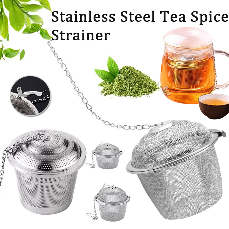 Tea Strainer Mesh - 1-2 Stuks Rvs Thee Spice Zeef