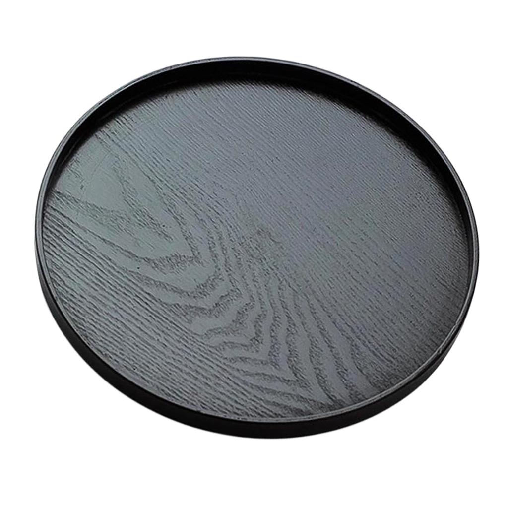 Coffee Or Tea Please - Houten theeblad, klassiek geschilderd, decoratief rond