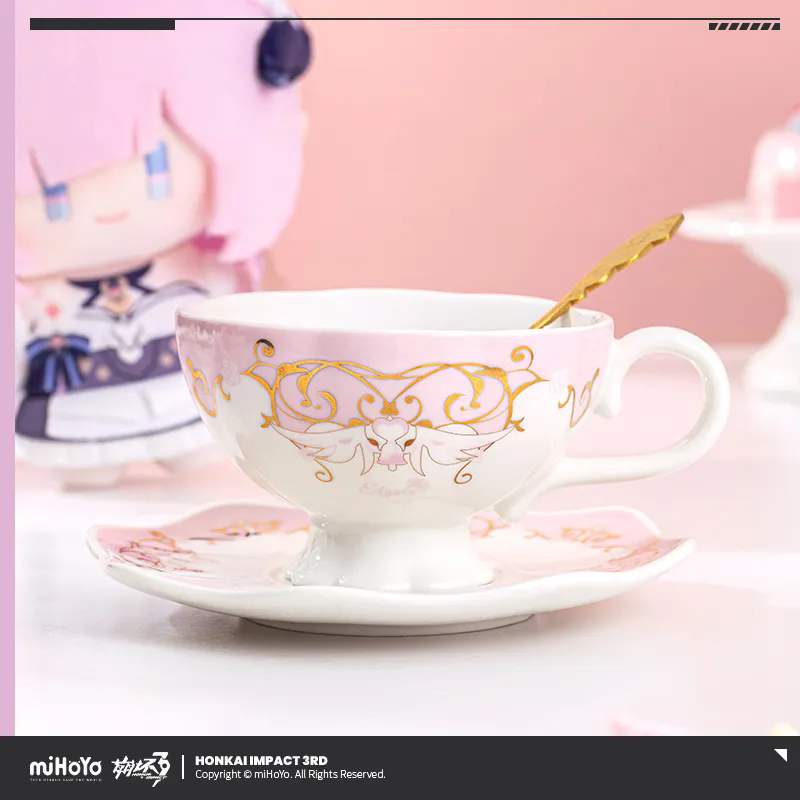 Coffee Tea Game - [Echte] miHoYo Game Elysia Theekopje Honkai