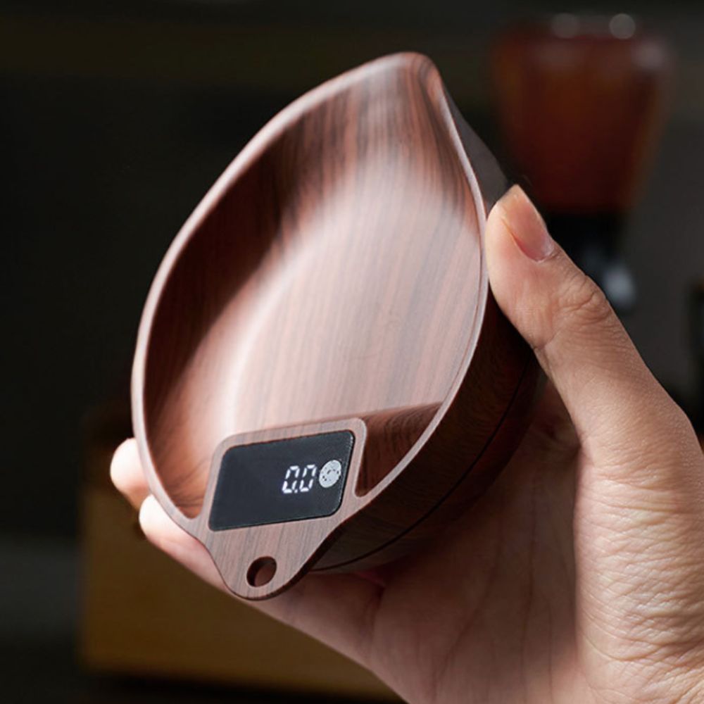Coffee Tea Bean Leaf - Kruidenweegschaal LED digitaal display Koffieweegschaal Nauwkeurige