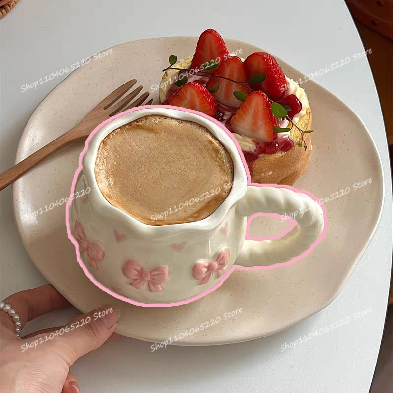 Coffee Tea Festival - Koreaanse stijl meisje delicate boog kersen