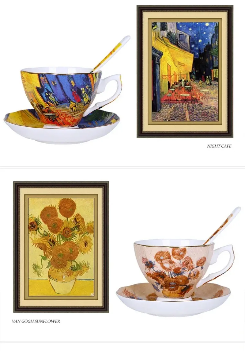 Coffee Tea Van - Van Gogh Kunst Schilderij Koffiemok Theemok