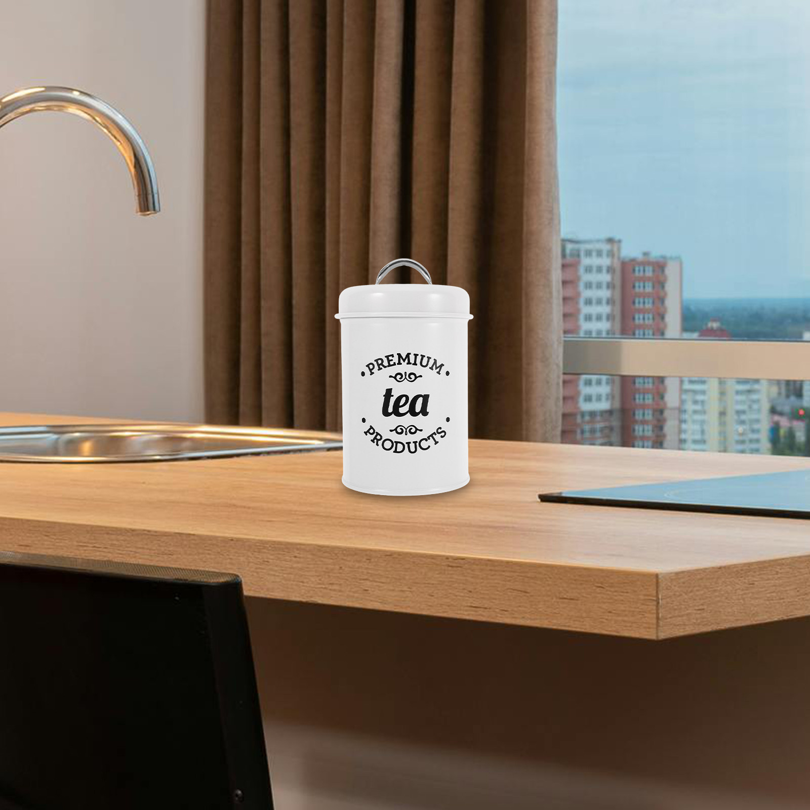 Coffee Tea Containers - Luchtdichte metalen blikjesset voor koffie, suiker,