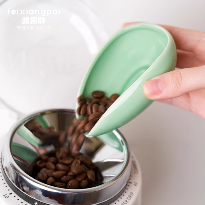 Coffee Tea Game - Keramische koffiebonen doseerbak koffie- en theegereedschap