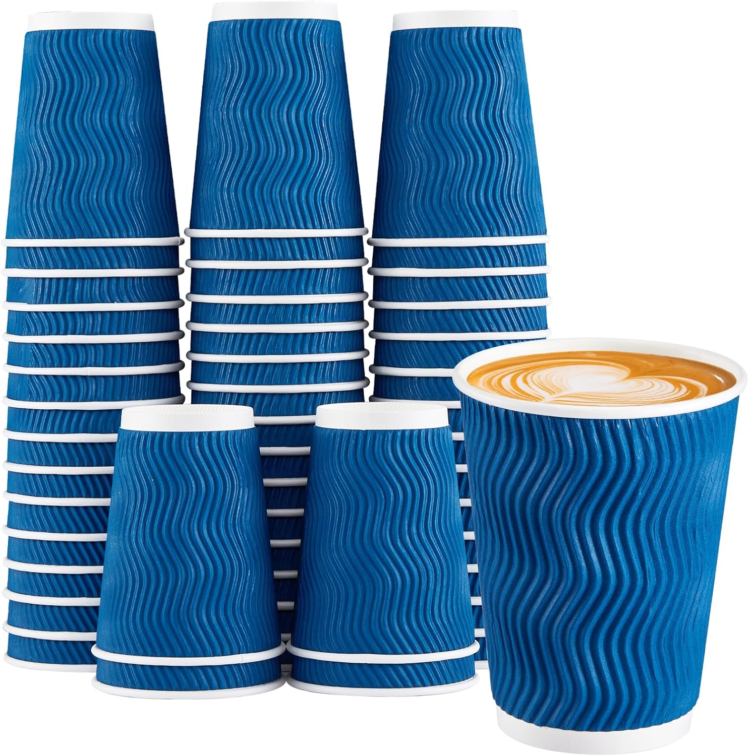 Wallpaper Coffee And Tea - 12OZ Koffiebekers Wegwerp Papieren Koffiebekers Geïsoleerde