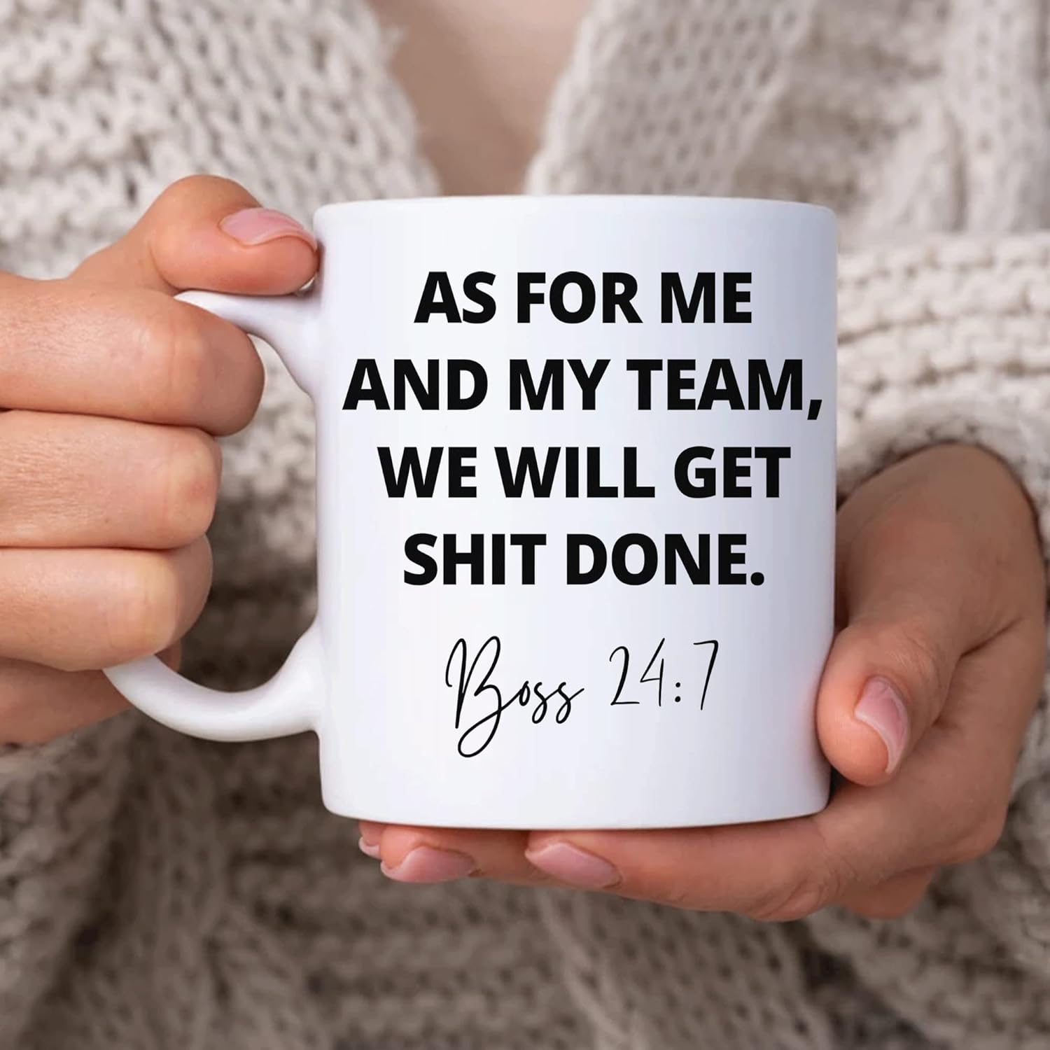 Coffee Tea Me - Waardering grappig kerstverjaardagscadeau voor baas van