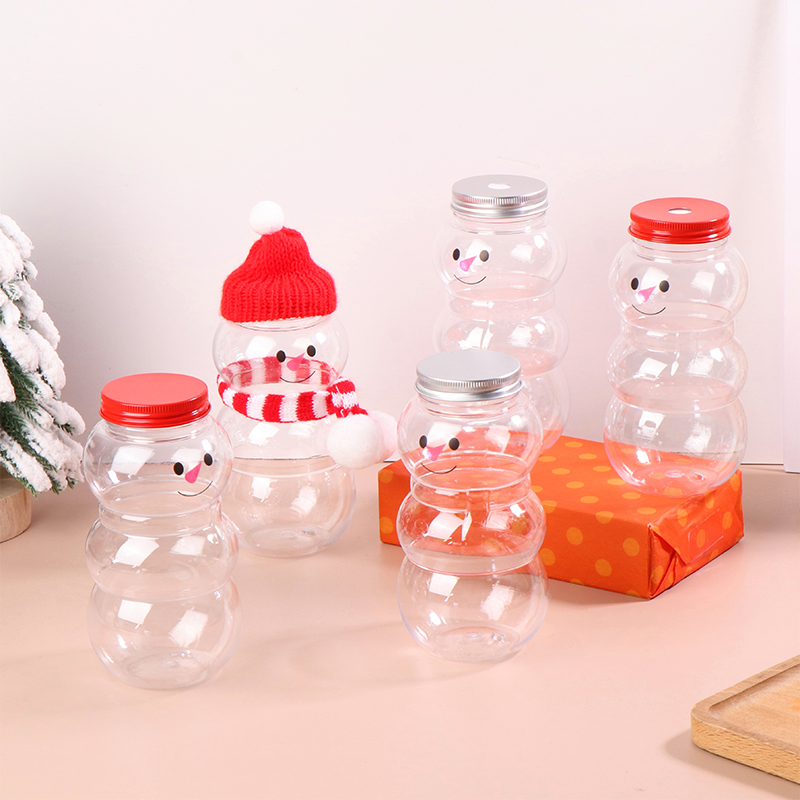 Coffee Or Tea Please - Sneeuwpop-waterflessen van 500 ml met kerstthema;