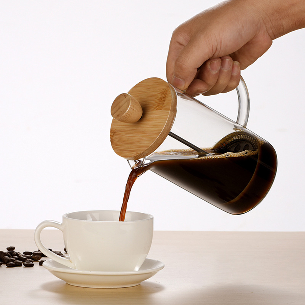 Coffee Tea Press - Veelzijdige Franse filterpers voor thuis, multifunctioneel,