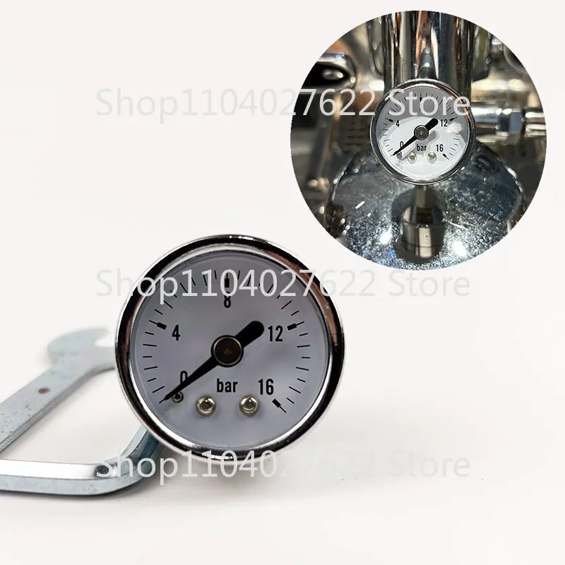 Coffee Tea Press - E61 halfautomatische koffiemachine, brouwkop, manometer, thermometer,