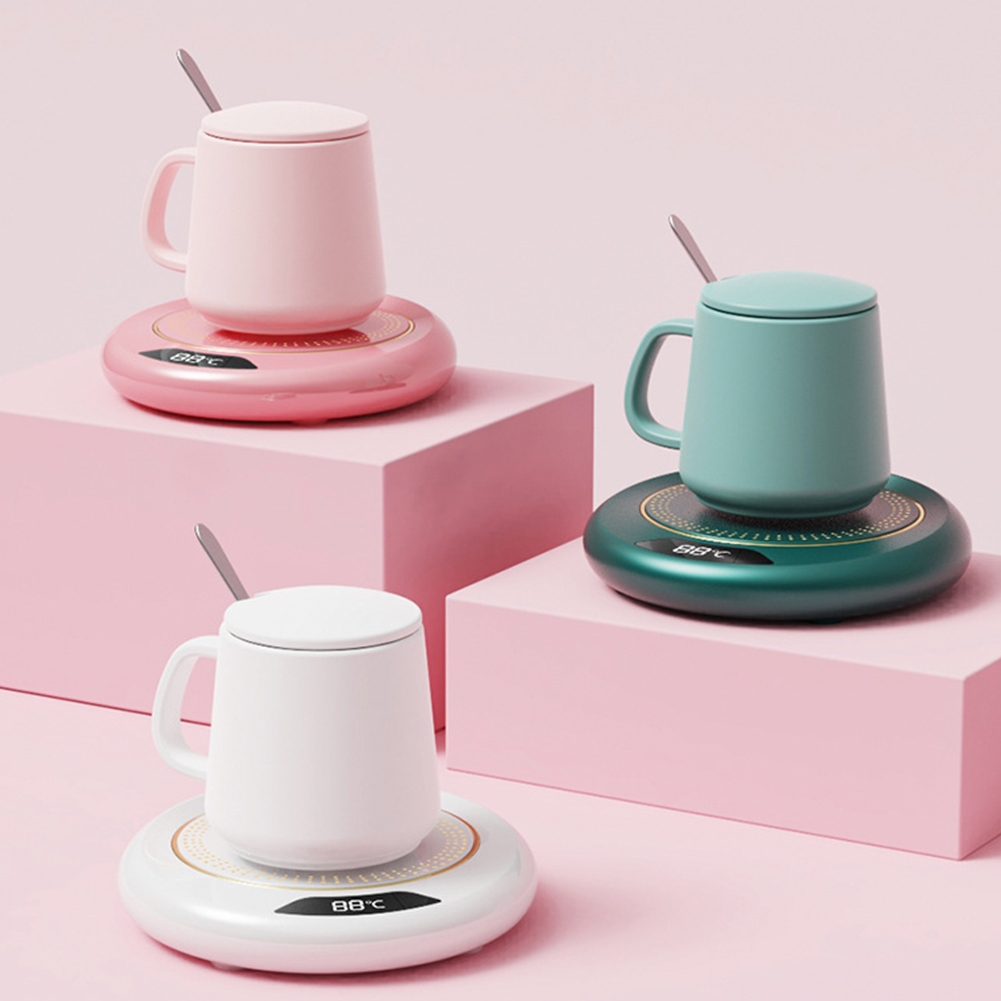 Coffee Tea Water Heater - USB-kopjeswarmer Koffiemok Verwarming Coaster 3 temperatuurinstellingen