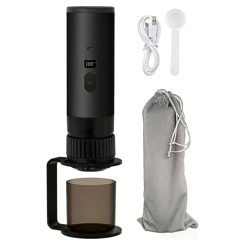 Coffee Tea Press - B82B-Vacuüm koffiezetapparaat voor op reis, draadloos