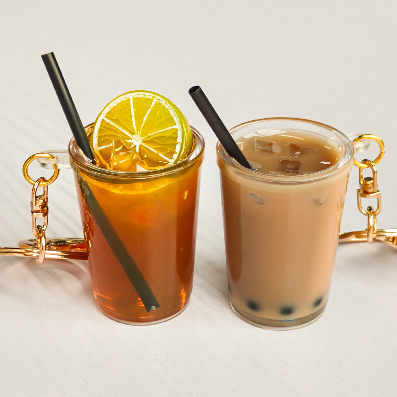 Coffee Tea Hong Kong - Cartoon Hong Kong Lemon Tea Pearl
