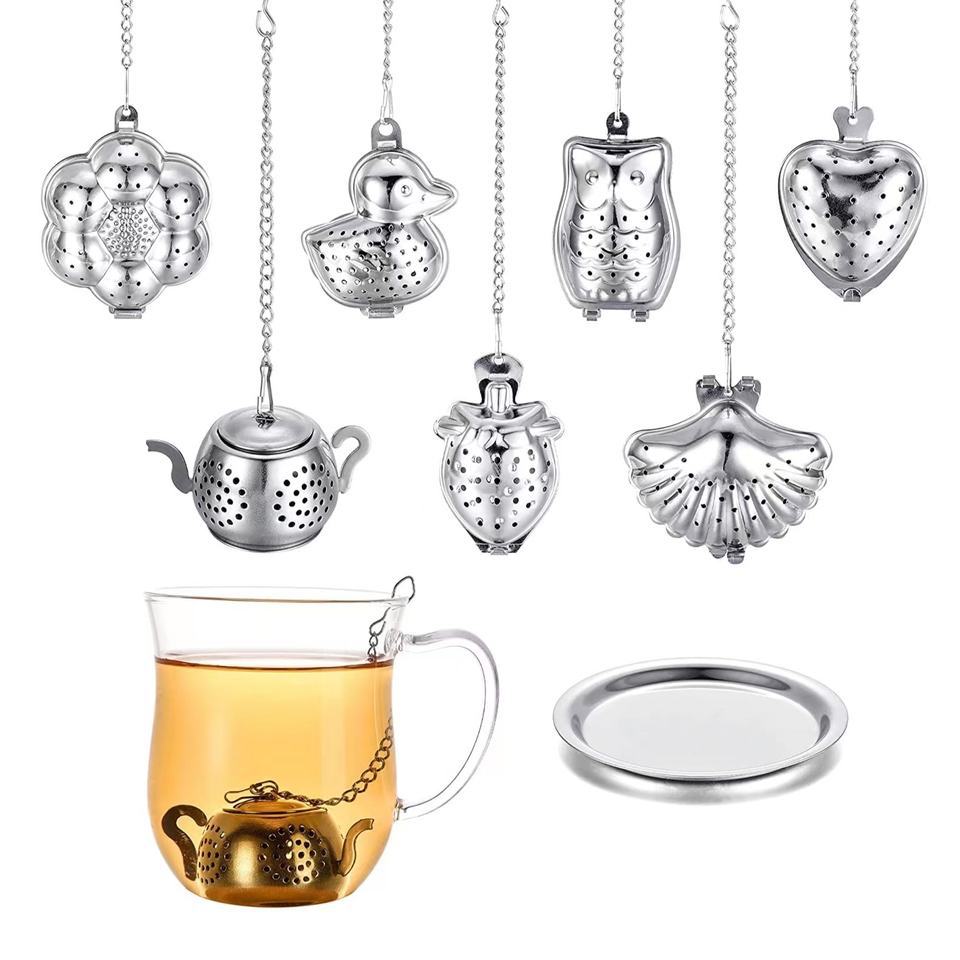 Tea Strainer Mesh - Theezeefje Roestvrijstalen thee-eiers Fijnmazig filter voor