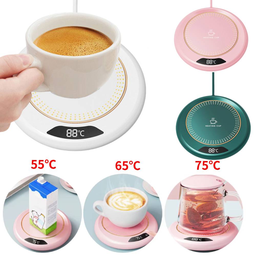 Coffee Tea Water Heater - Nieuwe USB-kopjeswarmer Koffiemok Verwarming Coaster 3