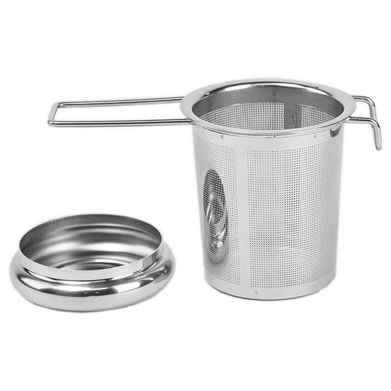 Tea Strainer Mesh - Theezeef Opvouwbare drankzeef Fijnmazig thee-ei met