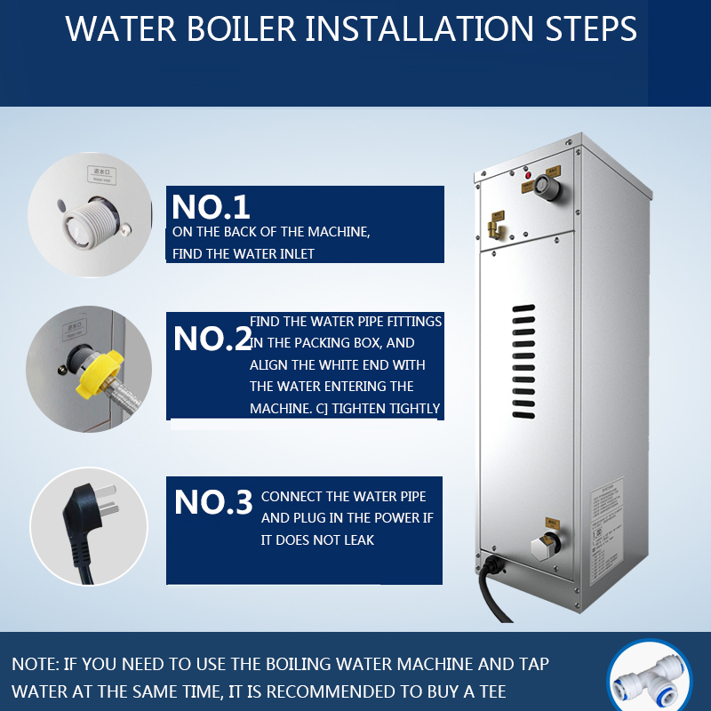 Coffee Tea Water Heater - Stepping Water Heater 220v/1500w Elektrische warmwaterboiler