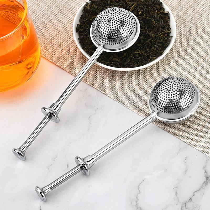 Tea Strainer Mesh - Thee-ei met lange steel van roestvrij