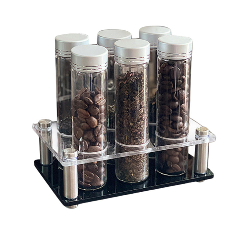 Coffee Tea Bean - Koffiebonen opslagcontainer Draagbare koffie opslagpot Displayrek