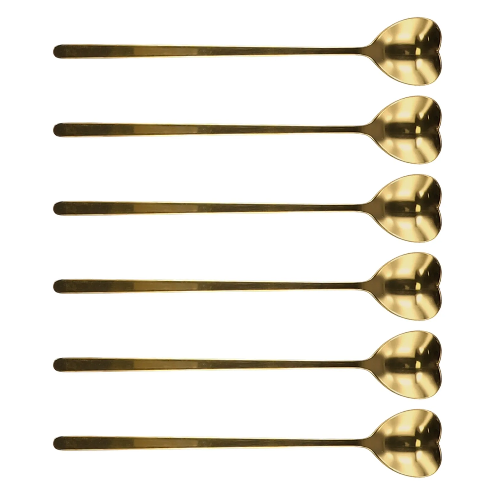 Coffee Or Tea Please - Comfortabele theelepelset Koffielepel Koffielepel Hartvormige lepel