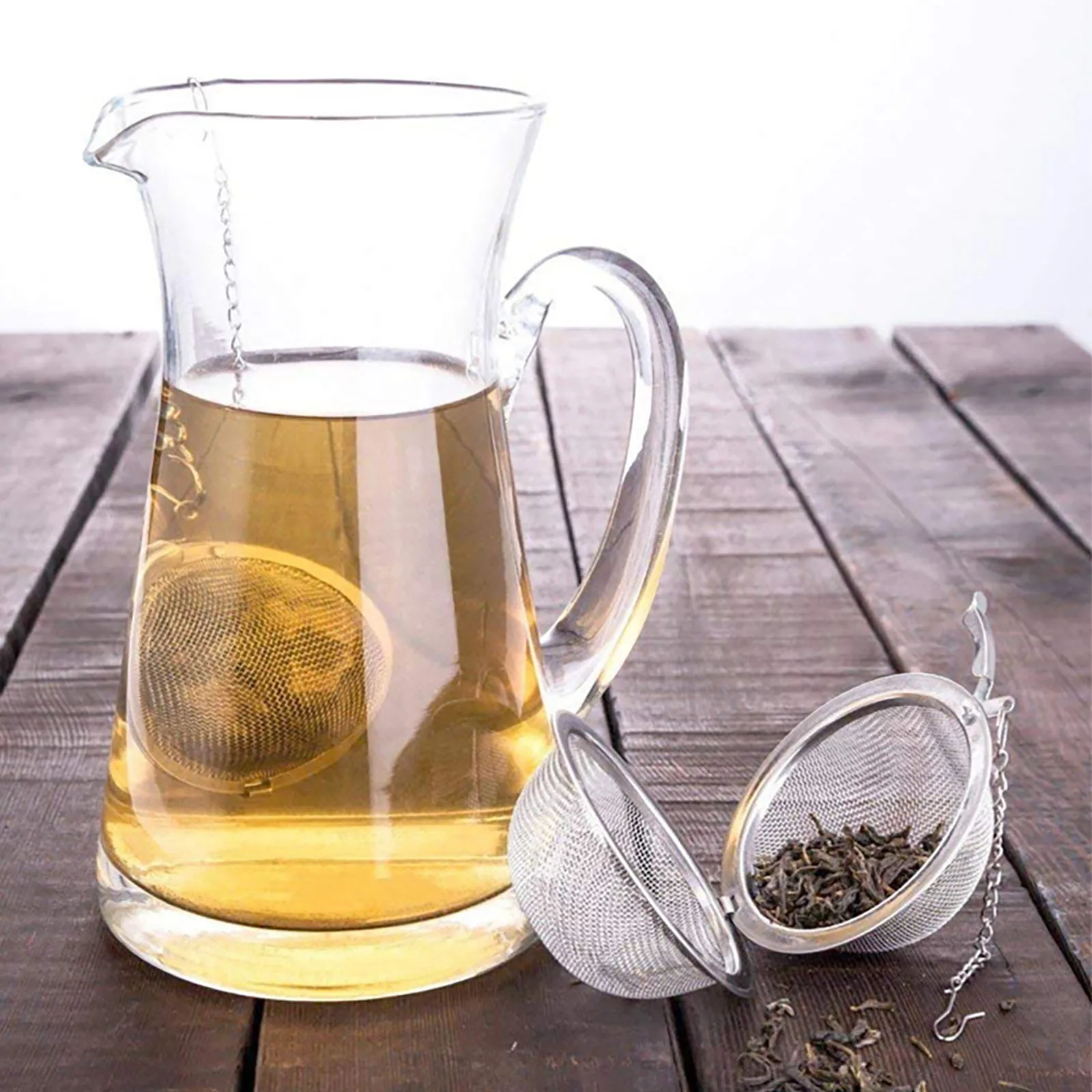 2-10 Stuks Roestvrijstalen Bal - Tea Strainer Mesh recensie en prijs