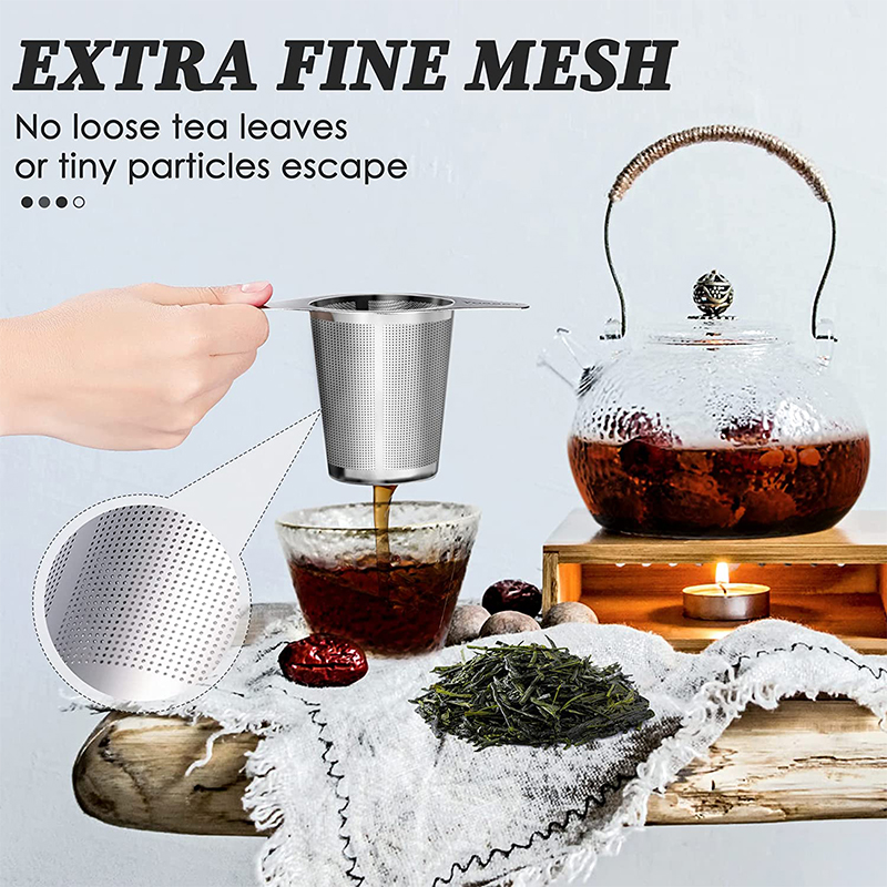 1-delig thee-ei mand roestvrij - Tea Strainer Mesh recensie en prijs