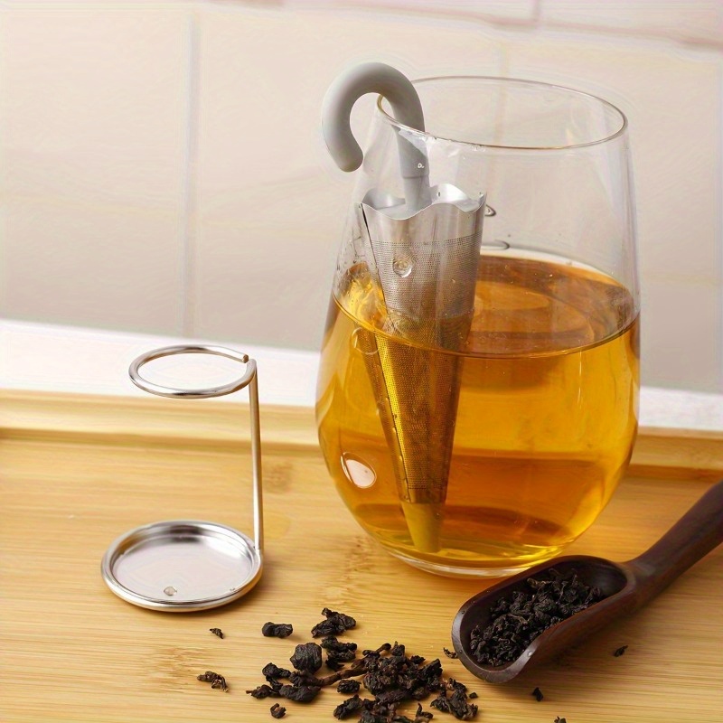 1 stuk herbruikbare paraplu-th - Tea Strainer Mesh recensie en prijs