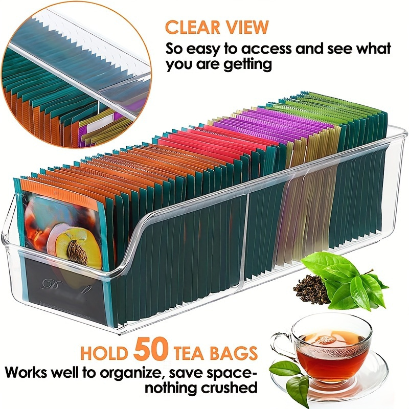1-delige doorzichtige theezakj - Coffee Tea Containers recensie en prijs