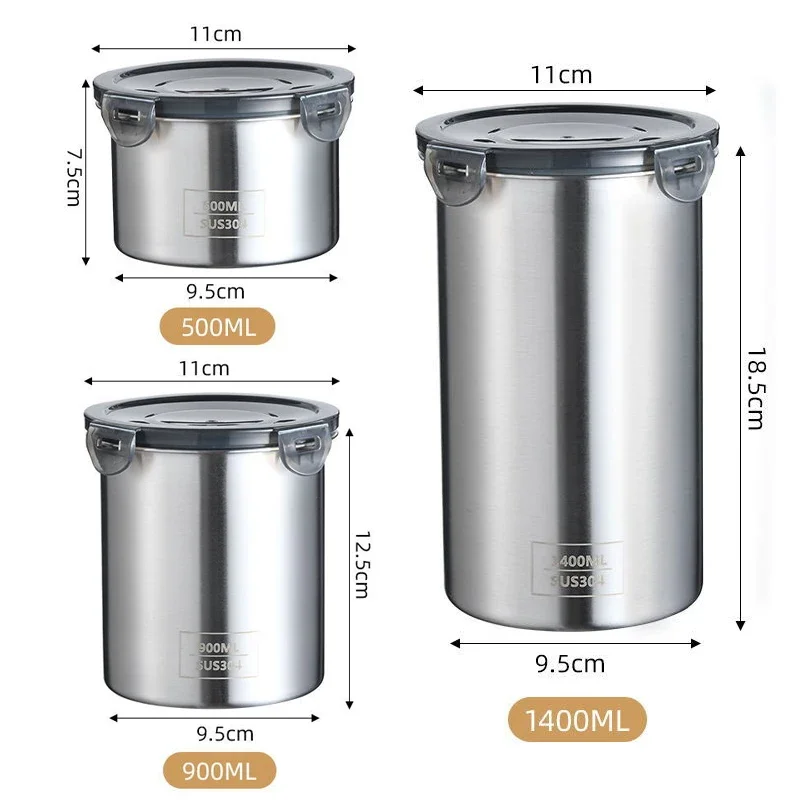 Roestvrijstalen voedselcontain - Coffee Tea Bean Leaf recensie en prijs