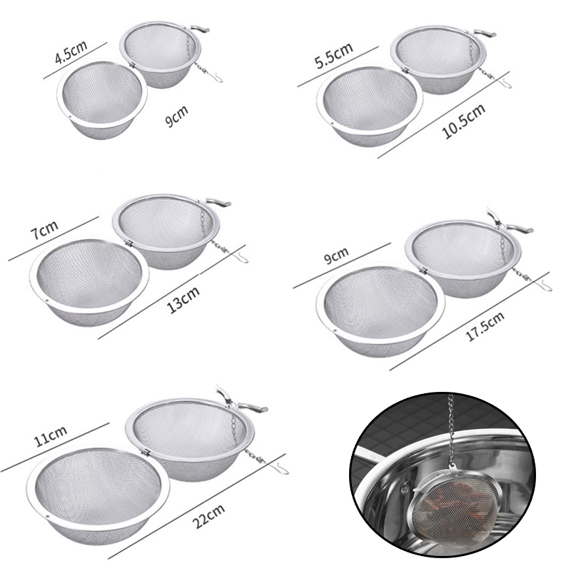 1-5 Stuks Thee-ei Roestvrij St - Tea Strainer Mesh recensie en prijs