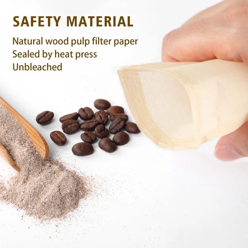 100 Stuks Theezakjes Met Trekk - Coffee Tea Bean Leaf recensie en prijs