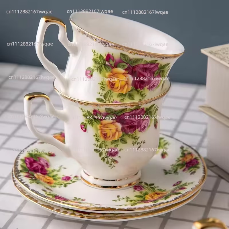 Europees porseleinen koffieser - Coffee Tea English recensie en prijs