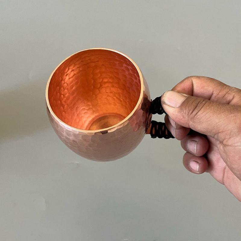 Zuiver koper aangepaste beker  - Coffee Tea Containers recensie en prijs