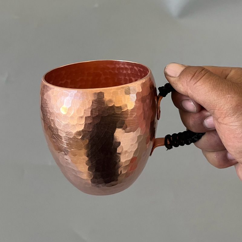 Zuiver koper aangepaste beker  - Coffee Tea Containers recensie en prijs