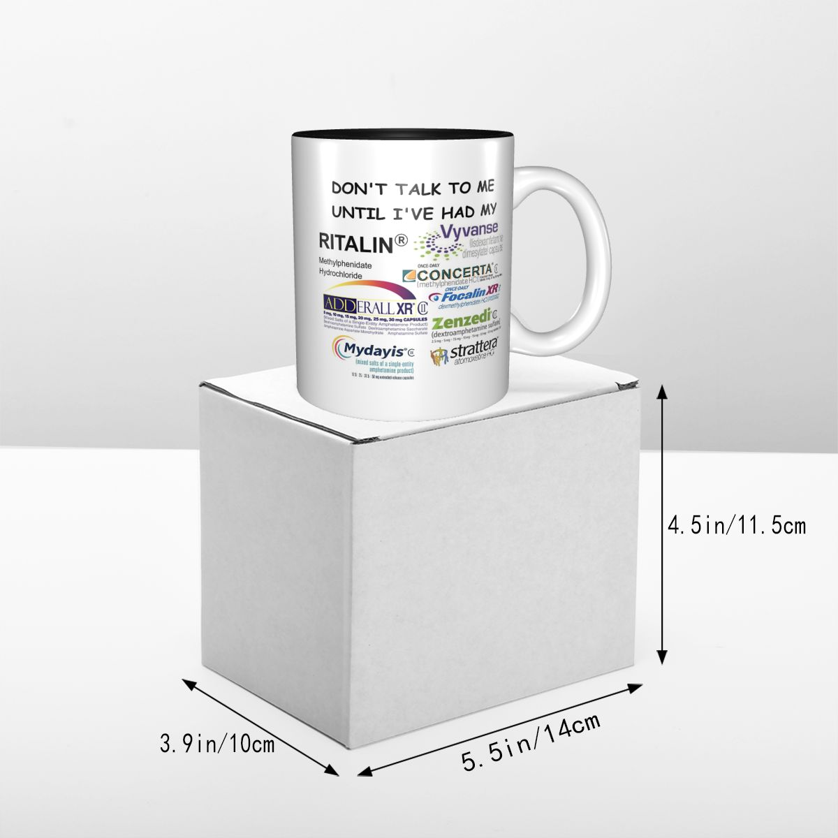 Praat niet tegen mij Mok Grapp - Coffee Tea Me recensie en prijs