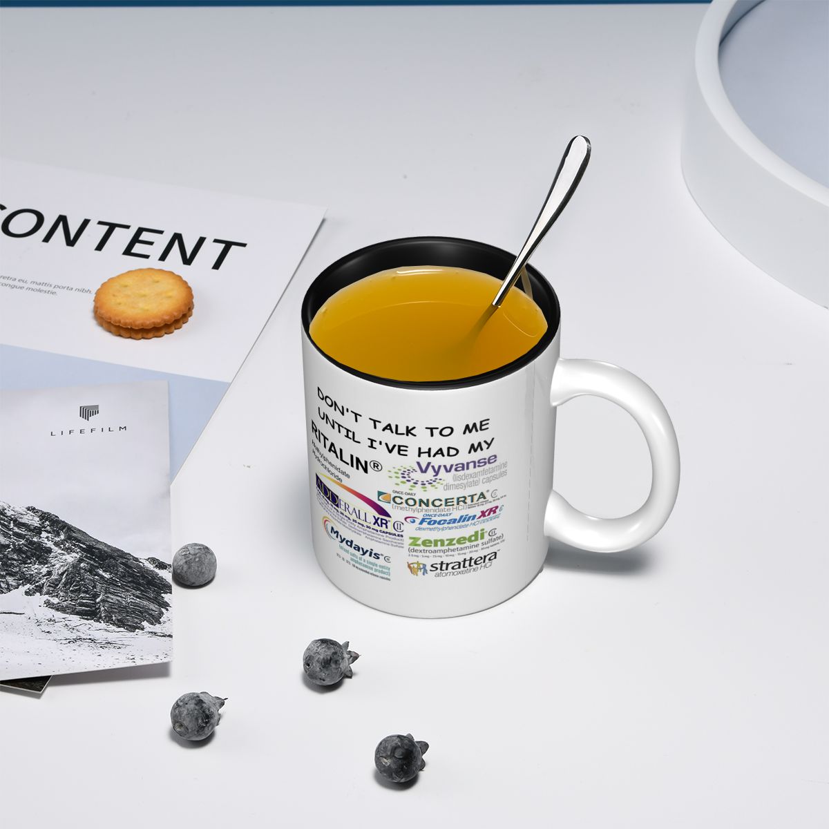 Praat niet tegen mij Mok Grapp - Coffee Tea Me recensie en prijs