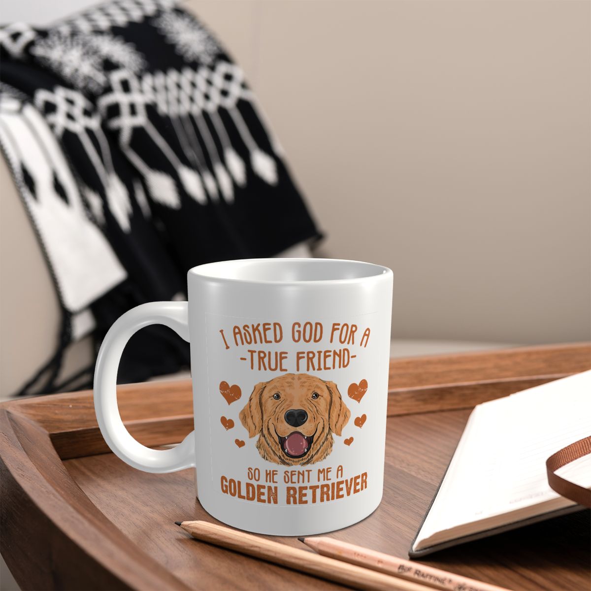 Mark Cup Mok Golden Retriever  - Coffee Tea Me recensie en prijs