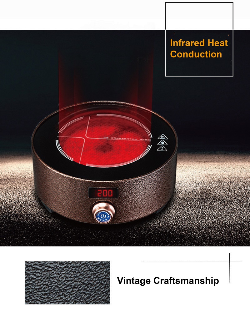 1200W Elektrische Keramische K - Coffee Tea Water Heater recensie en prijs