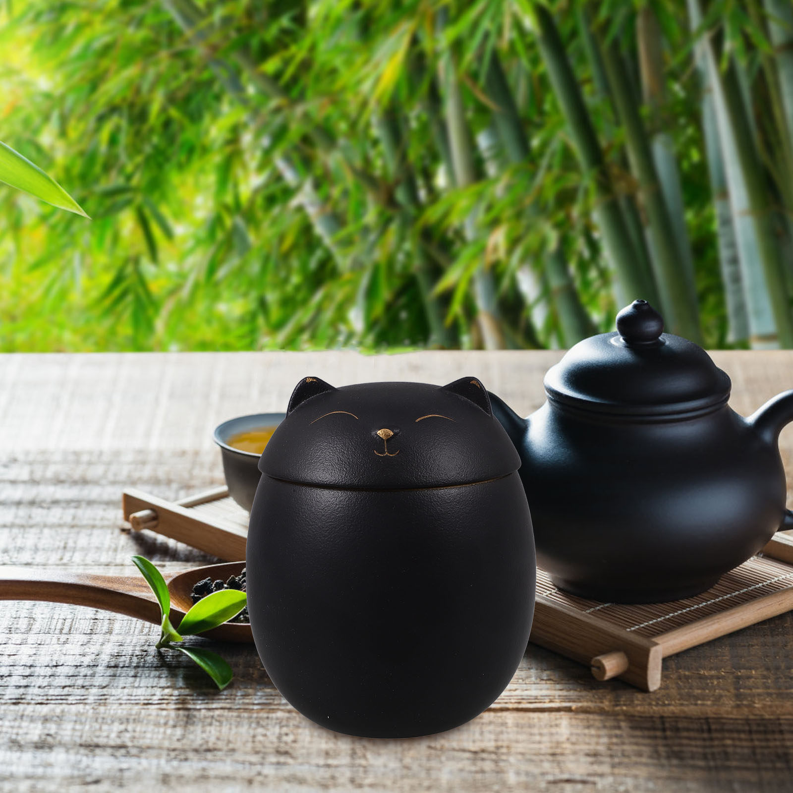 Keramische, katvormige, luchtd - Coffee Tea Bean Leaf recensie en prijs