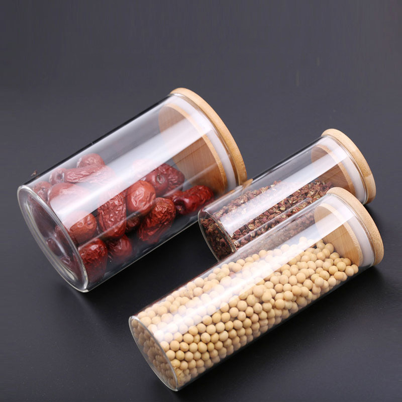 Glazen voedselopslagpotten met - Coffee Tea Bean Leaf recensie en prijs