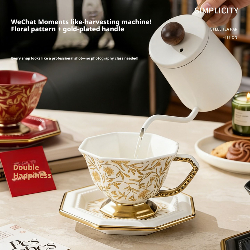 Octagon Vintage Keramische Kof - Coffee Tea Festival recensie en prijs