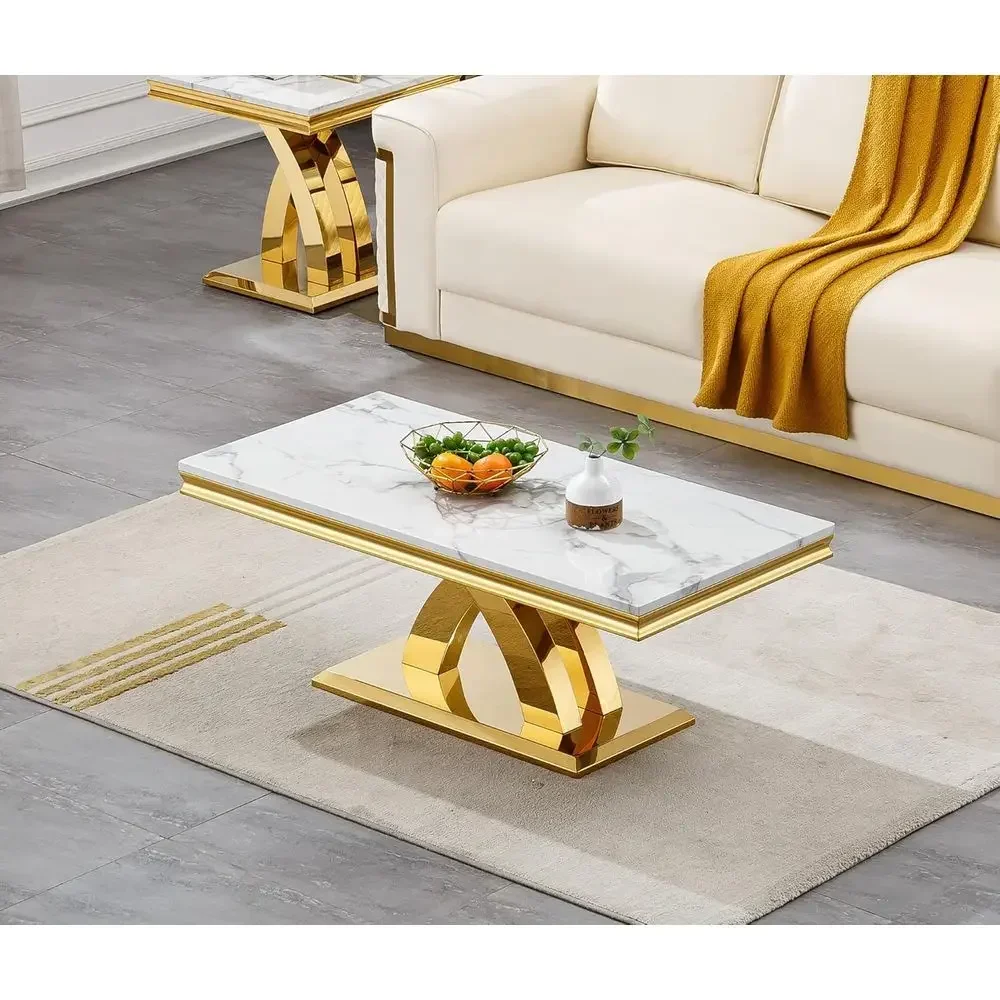 Luxe witte marmeren salontafel - Coffee Or Tea Please recensie en prijs