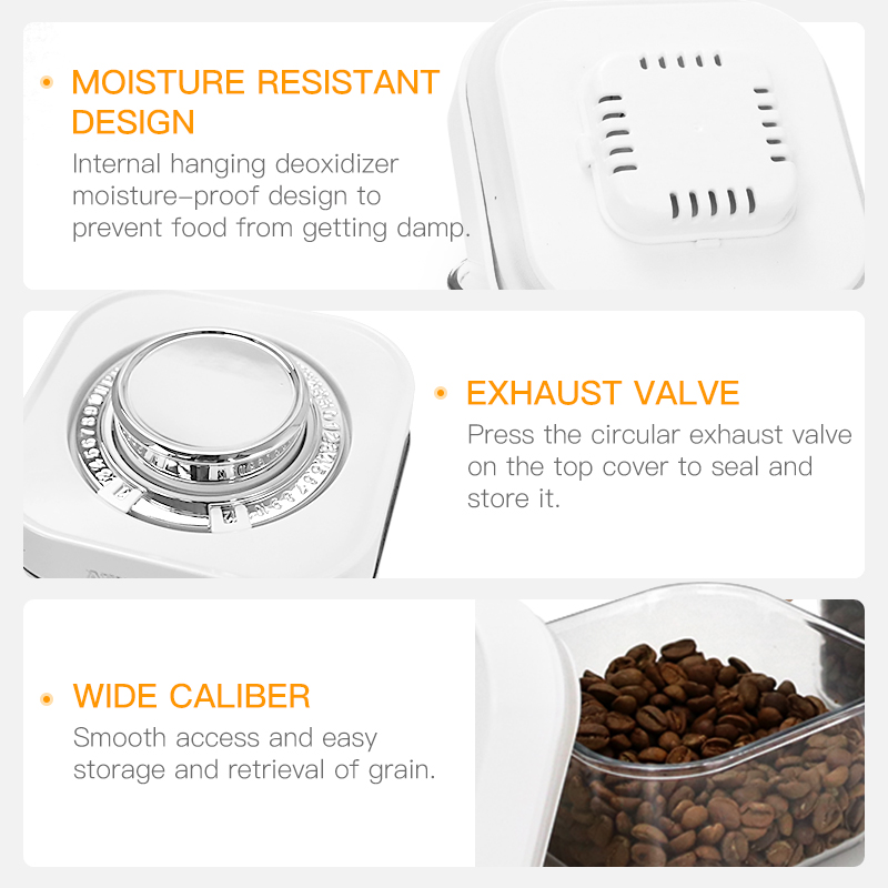 AliKisscafe Koffiebonen Opslag - Coffee Tea Bean recensie en prijs