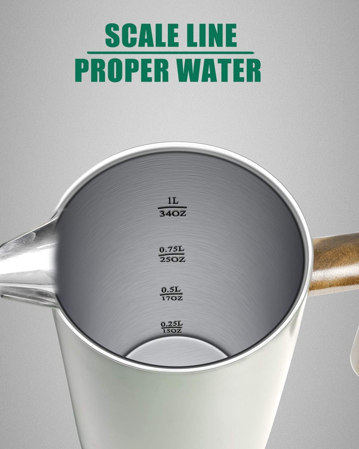 POLIVIAR 34 oz French Press Ko - Coffee Tea Press recensie en prijs