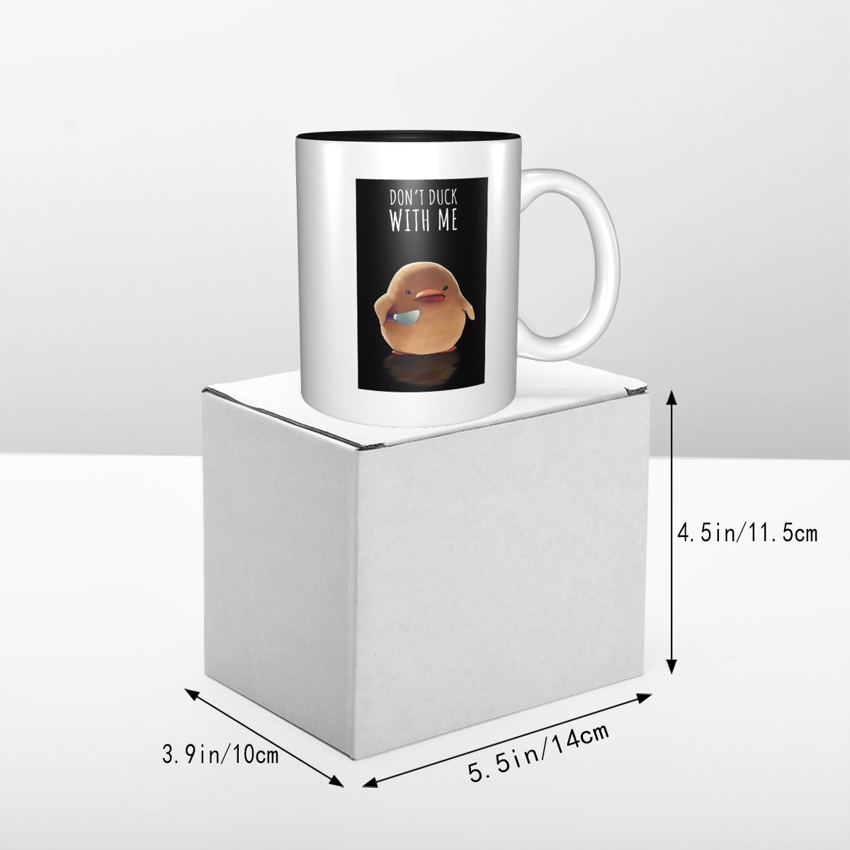 Don't Duck With Me - Meme Mok  - Coffee Tea Me recensie en prijs