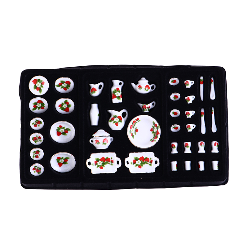 1 Set 1:12 Miniatuur Poppenhui - Coffee Tea Game recensie en prijs