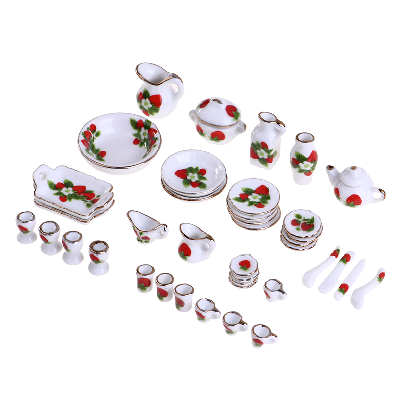 1 Set 1:12 Miniatuur Poppenhui - Coffee Tea Game recensie en prijs