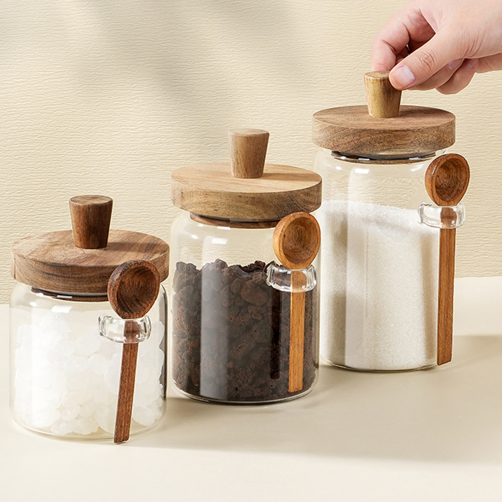 Glazen koffiebonen bewaarpot m - Coffee Tea Bean recensie en prijs