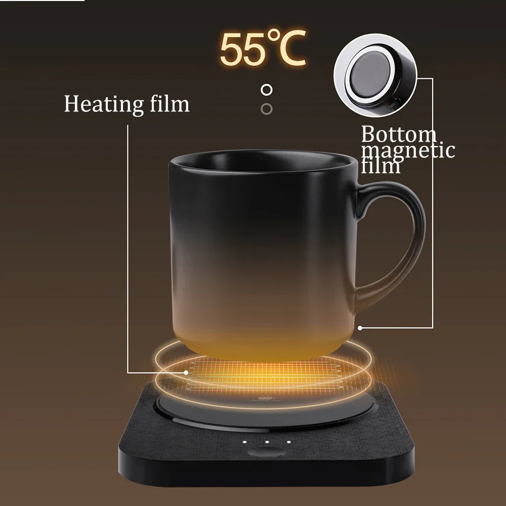 Usb Draadloos Opladen Cup Warm - Coffee Tea Water Heater recensie en prijs