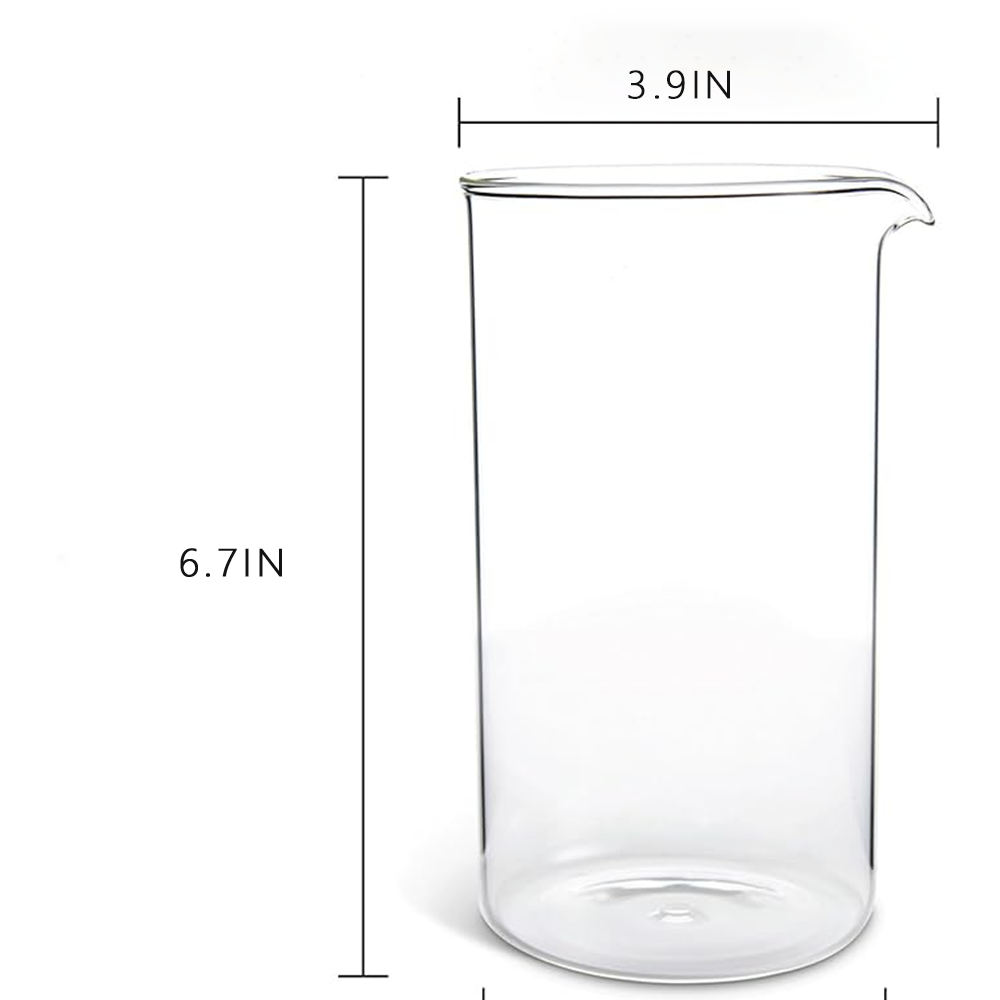Borosilicaat 3.3 glazen univer - Coffee Tea Press recensie en prijs