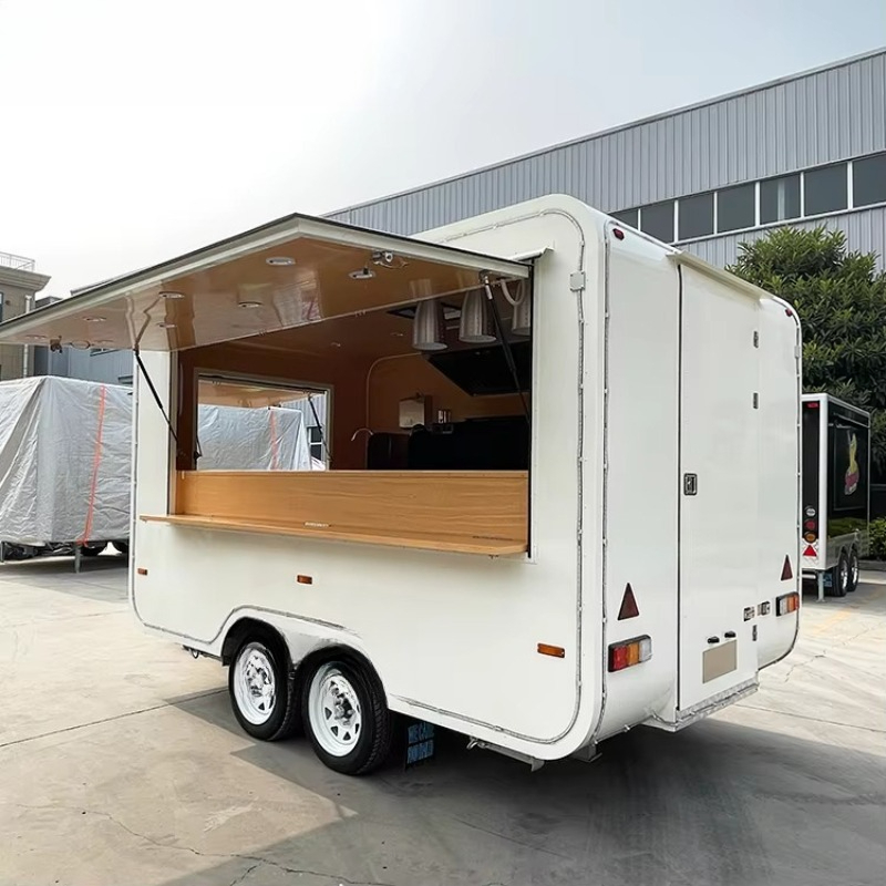 Retro koffieshop, foodtruck, b - Coffee Tea Van recensie en prijs